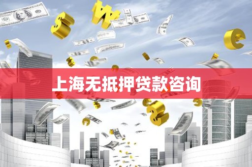 上海无抵押贷款咨询