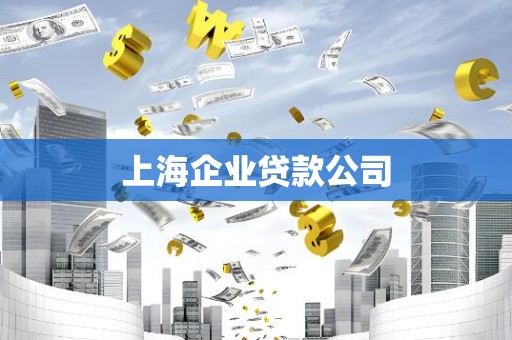 上海企业贷款公司