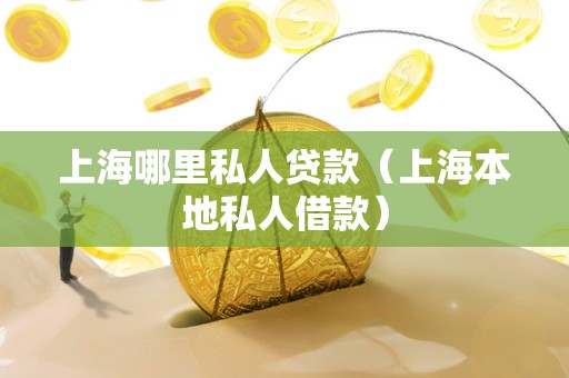 上海哪里私人贷款（上海本地私人借款）